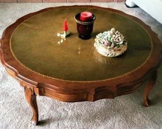 mid-century coffee table (2 matching end tables)