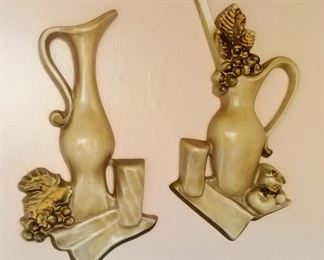 vintage chalk wall hangings