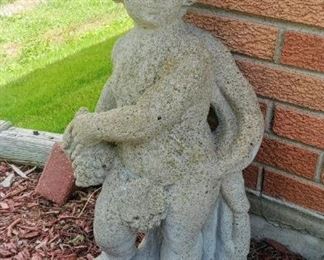 concrete cherub