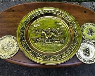 English Brass Decorative Plates https://ctbids.com/#!/description/share/181531