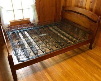 Full Wooden Bed  https://ctbids.com/#!/description/share/181614