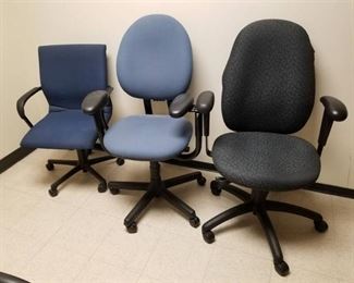 3 Computer Chairs
