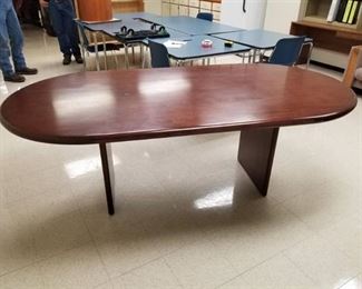 Oval Conference Room Table