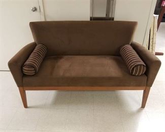 Brown Loveseat