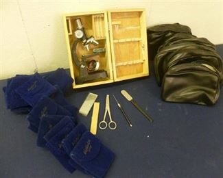 Microscope Kit w/ bags and pouches