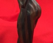 Wooden Hand Carved Lady 