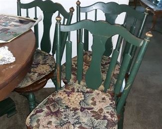 6 chairs to match dining table