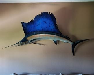 9' Sailfish Taxidermy Mount