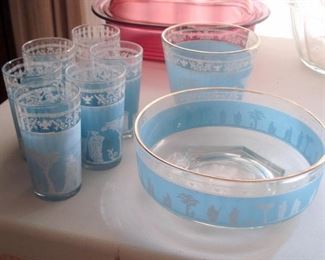 Collectible 50's Glassware