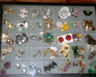 Vintage Signed Costume Jewelry