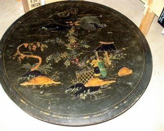 Early Lacquered Japanese Table