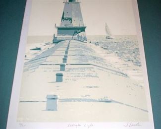Original Lighthouse Art