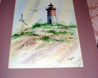 Original Lighthouse Art