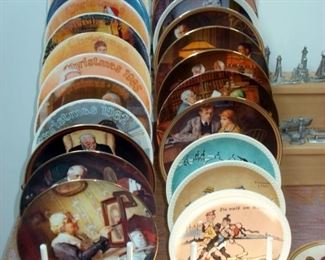Norman Rockwell Plates
