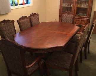 8 chair dining room set. 
