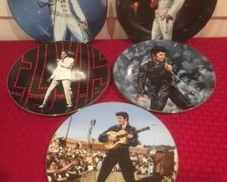 Delphi Elvis Plates by Bradford Exchange - Issues 1-5 https://ctbids.com/#!/description/share/185029