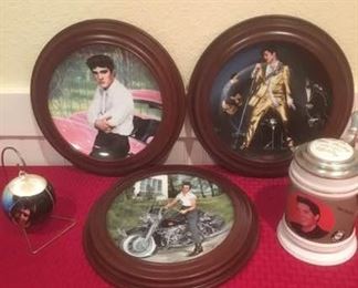3 "Elvis Presley: Looking at a Legend" Plates + Extras! https://ctbids.com/#!/description/share/185033