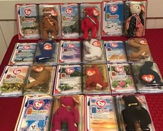 Variety of Boxed Ty Beanie Babies https://ctbids.com/#!/description/share/185043