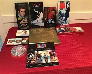 Elvis CD's, Cassettes, 8 Tracks & A Tin https://ctbids.com/#!/description/share/185062