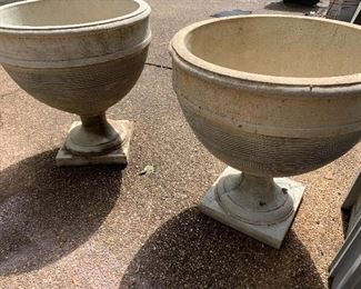Pair of estate size planters/urns