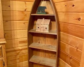 Row Boat Shelf / Bookcase