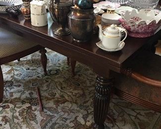 Dining Table with Lovely Carved Legs