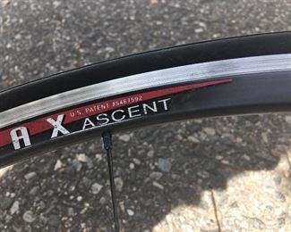 Bicycle tires practically brand new