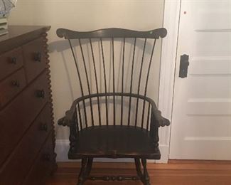 Excellent Reproduction fan back windsor chair