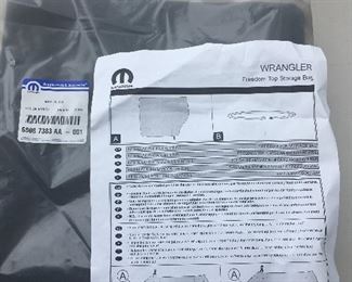 Brand new Jeep Wrangler windows and roof