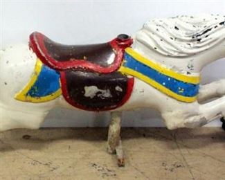 Carousel Horse, Approximately 24"H x 53"W x 9"D