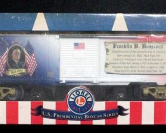 Lionel Trains Franklin D. Roosevelt U.S. Presidential Boxcar Series, 6-82335, In Box