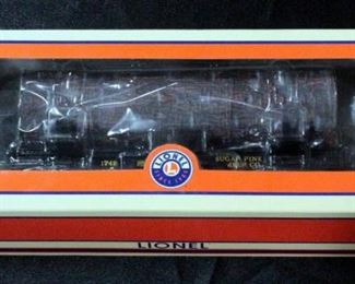 Lionel Trains Sugar Pine Lumber Skeleton Car, 6-27860, In Box