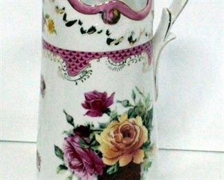 Assorted Vases, Includes Glass Pitcher With Rose Print, 3-Pocket Epergne, And More, Qty. 4