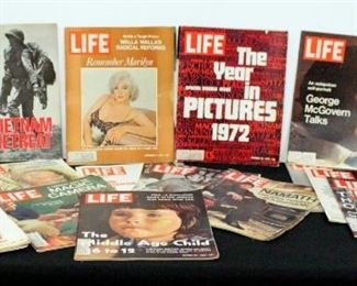LIFE Magazine Collection From 1960s And 1970s, Approximate Qty. 31