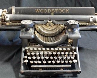 Vintage Typewriter With Extended Carriage For Blueprints