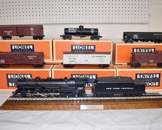 At 1PM and 4PM: Discovery and Cataloged Collections of O-scale Trains & Accessories by Lionel, Williams, Weaver, K-Line, and more. See BriggsAuction.com for more details & photos.