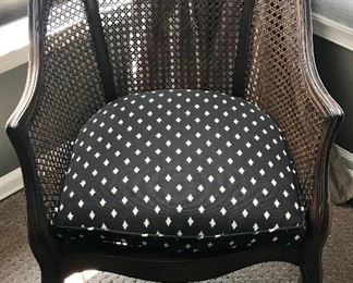 One of two matching chairs available