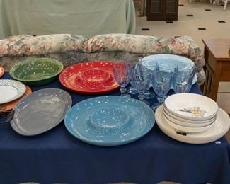 So many nice serving pieces!