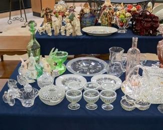 Fenton, Crystal, Hobnail, etc.