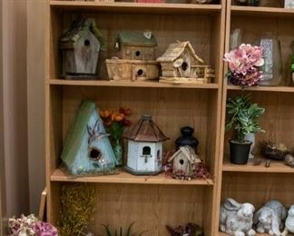 Lots of outdoor!  Birdhouses, yard decor, flowers, etc.