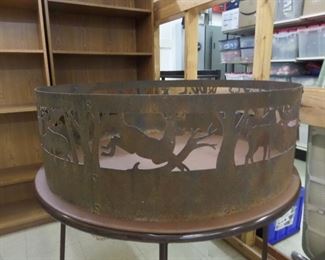 Steel Fire pit ring!