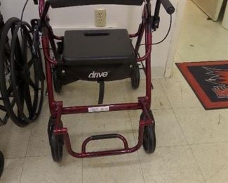 Walkers, Wheelchairs - like new!