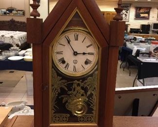 Vintage steeple clock works great!