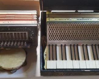 Universal squeeze box, and Carman accordian