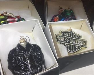 Harley Davidson  Radko ornaments