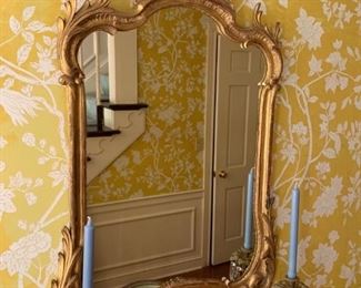 Beautiful gold gilt mirror..