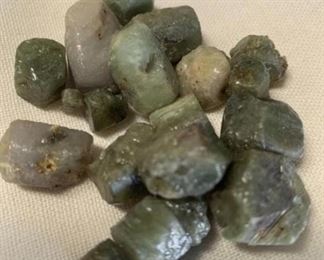 Rough Emerald Gemstones