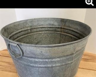 Galvanized Washtub