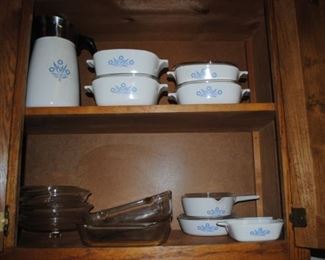 Cornflower Corning Ware
