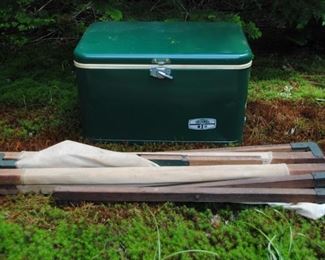 Thermos Cooler and Cot